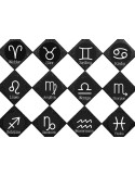 Karte Sternzeichen-Mandala