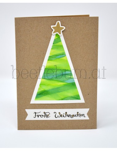 Weihnachtskarte Christbaum